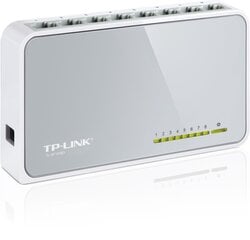 Võrgulüliti TP-LINK TL-SF1008D (8 x 10/100Mbps) hind ja info | Võrgulülitid | hansapost.ee