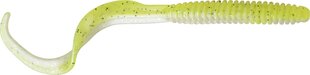 Резиновая приманка - Дождевой червь SG 9см Chartreuse Pearl цена и информация | Воблеры, приманки, блесны | hansapost.ee