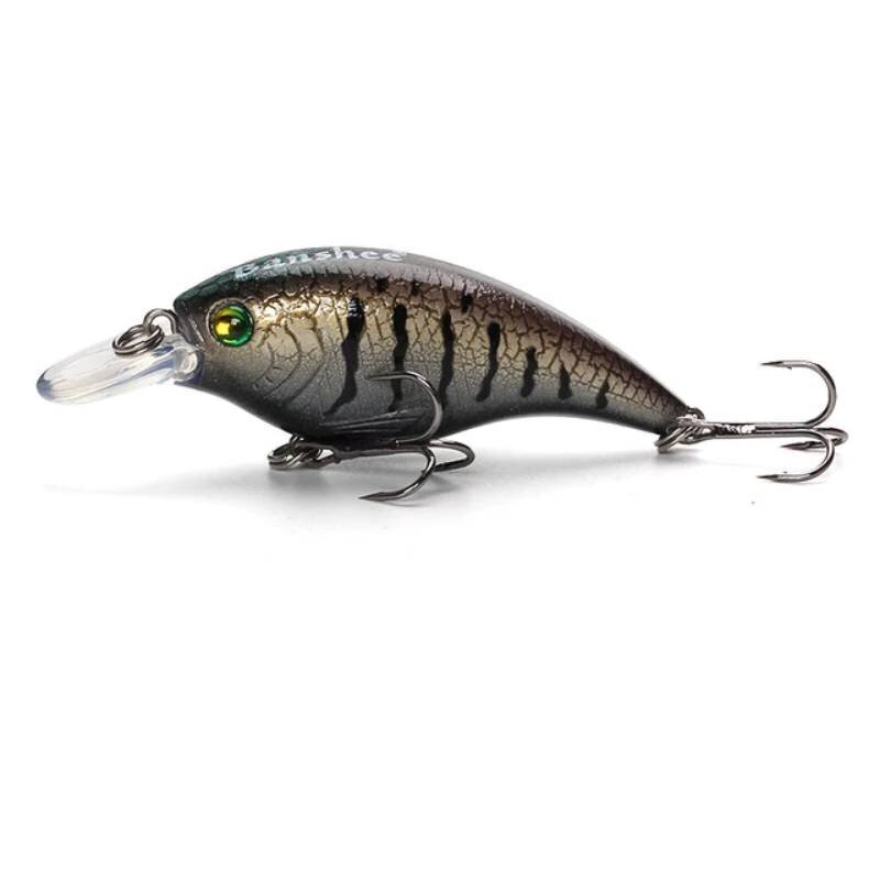 Vobler Banshee Crankbait Bass 60mm 10g VC01 Titanium Creature, ujuv hind ja info | Landid, voblerid | hansapost.ee