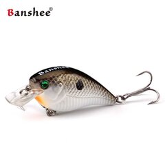 Vobler Banshee Crankbait 60mm 12g VC03 Kaki Shad, Ujuv hind ja info | Landid, voblerid | hansapost.ee