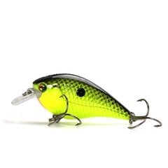 Воблер Banshee Crankbait 60mm 12g VC03 Chartreuse Black Shad, плавучий цена и информация | Воблеры, приманки, блесны | hansapost.ee