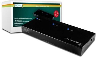 Splitter DIGITUS DS-41211 hind ja info | USB adapterid ja jagajad | hansapost.ee