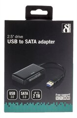 Deltaco USB3-SATA6G2, USB 3.0, SATA price and information | Wires and cables | hansapost.ee