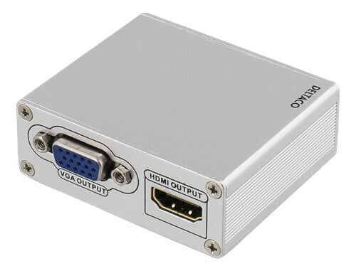 Deltaco DP-MULTI3, HDMI/DVI/VGA цена и информация | Juhtmed ja kaablid | hansapost.ee