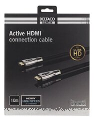 Deltaco HDMI-4100, HDMI, 10 м цена и информация | Кабели и провода | hansapost.ee