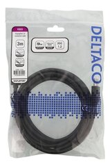 Deltaco DP8K-1010, DisplayPort, 1m hind ja info | Juhtmed ja kaablid | hansapost.ee