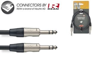 Stagg NAC1PSR, Aux 6.3 mm, 1 m цена и информация | Кабели и провода | hansapost.ee