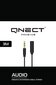 Qnect 101347, Minijack, 3m hind ja info | Juhtmed ja kaablid | hansapost.ee
