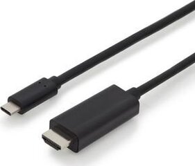 Digitus AK-300330-050-S, USB-C/HDMI, 5 м цена и информация | Кабели и провода | hansapost.ee