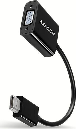 Axagon RVH-VGN, HDMI/VGA, 15 cm hind ja info | Juhtmed ja kaablid | hansapost.ee