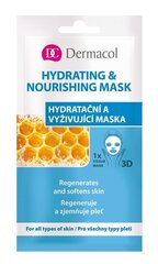 Dermacol Hydrating & Nourishing Mask näomask 15 ml цена и информация | Маски для лица, патчи для глаз | hansapost.ee