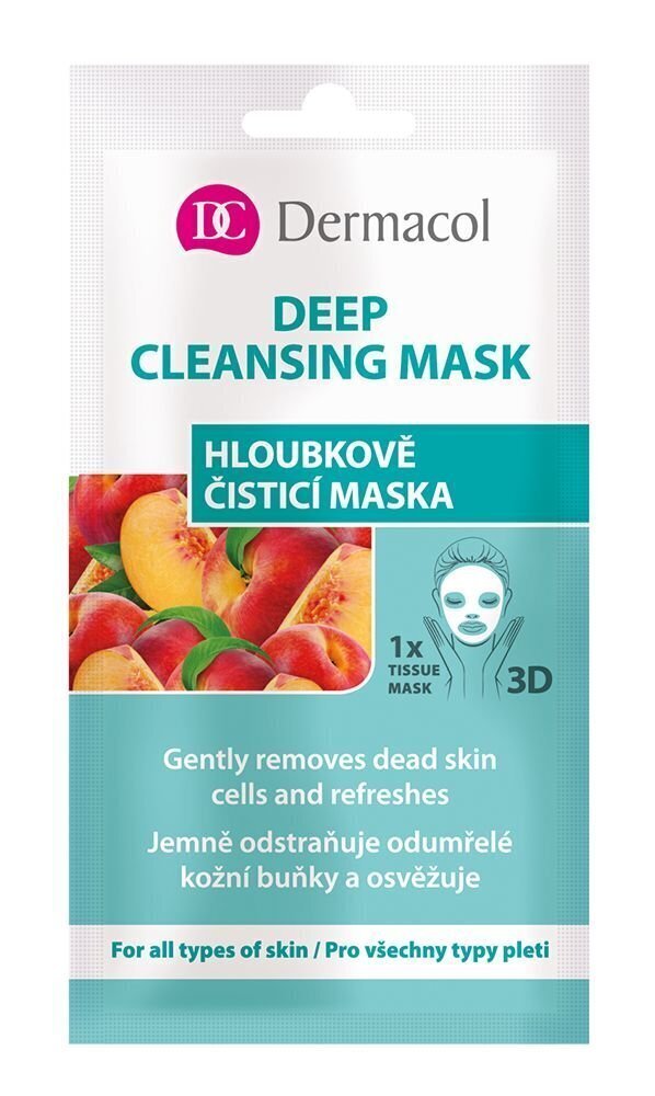 Sügavpuhastav näomask Dermacol Deep Cleansing Mask 15 ml цена и информация | Näomaskid ja silmamaskid | hansapost.ee