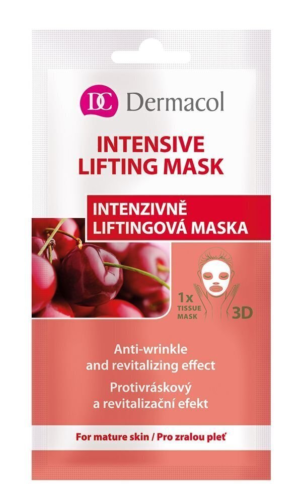 Dermacol Intensive Lifting Mask näomask naistele 15 ml цена и информация | Näomaskid ja silmamaskid | hansapost.ee