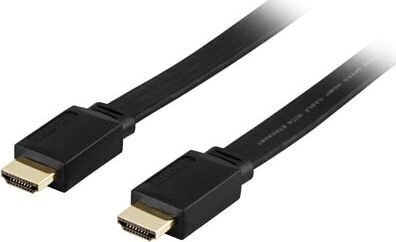 Deltaco HDMI-1050F, HDMI, 5 m цена и информация | Juhtmed ja kaablid | hansapost.ee