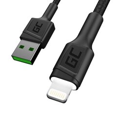 Green Cell KABGCSET04, USB/Lightning, 2 м цена и информация | Кабели и провода | hansapost.ee