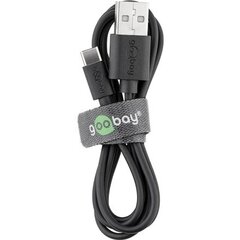 Goobay USB-C laadimis- ja andmeedastuskaabel hind ja info | Juhtmed ja kaablid | hansapost.ee