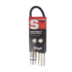 Stagg SMC030, XLR, 30 см цена и информация | Stagg Телевизоры и аксессуары | hansapost.ee