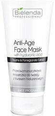 Маска для лица Bielenda Professional Anti - Age Face Mask Hyaluronic Acid, 175 мл цена и информация | Маски для лица, патчи для глаз | hansapost.ee