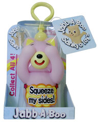 Интерактивная игрушка-брелок "Jabb-A-Boo" розовый зайчик цена и информация | Игрушки для малышей | hansapost.ee