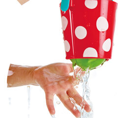 HAPE набор для купания, Веселые ведерки, E0205 цена и информация | Игрушки для малышей | hansapost.ee