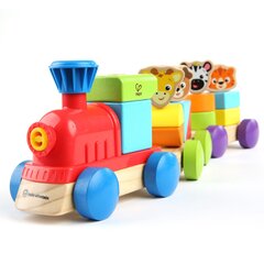 Lükatav mänguasi Puidust rong Hape, 800809 цена и информация | Hape Товары для детей и младенцев | hansapost.ee