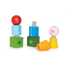 Вкручиваемые колодки Hape, E0416 цена и информация | Игрушки для малышей | hansapost.ee