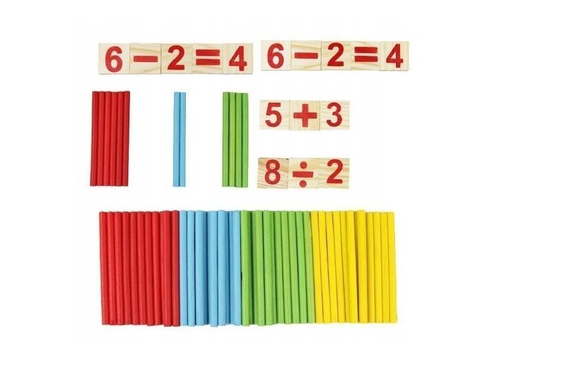 Hariv pusle "Õpime arvutama", 76-osaline hind ja info | Beebide mänguasjad | hansapost.ee
