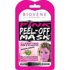 Розовая маска-пленка для лица BIOVENE 12,5 мл цена и информация | Маски для лица, патчи для глаз | hansapost.ee