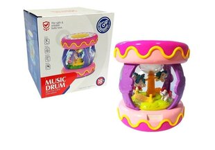 Музыкальные барабаны с каруселью цена и информация | Игрушки для малышей | hansapost.ee