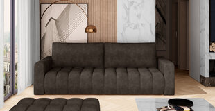 Pehme mööbli komplekt NORE Lazaro 09, tumepruun цена и информация | Комплекты мягкой мебели | hansapost.ee