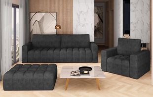 Pehme mööbli komplekt NORE Lazaro 12, tumehall hind ja info | Pehme mööbli komplektid | hansapost.ee