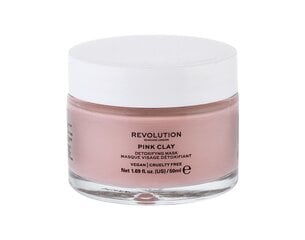 Детокс-маска для лица Revolution Scincare London Pink Clay 50 мл цена и информация | Revolution Scincare Духи, косметика | hansapost.ee