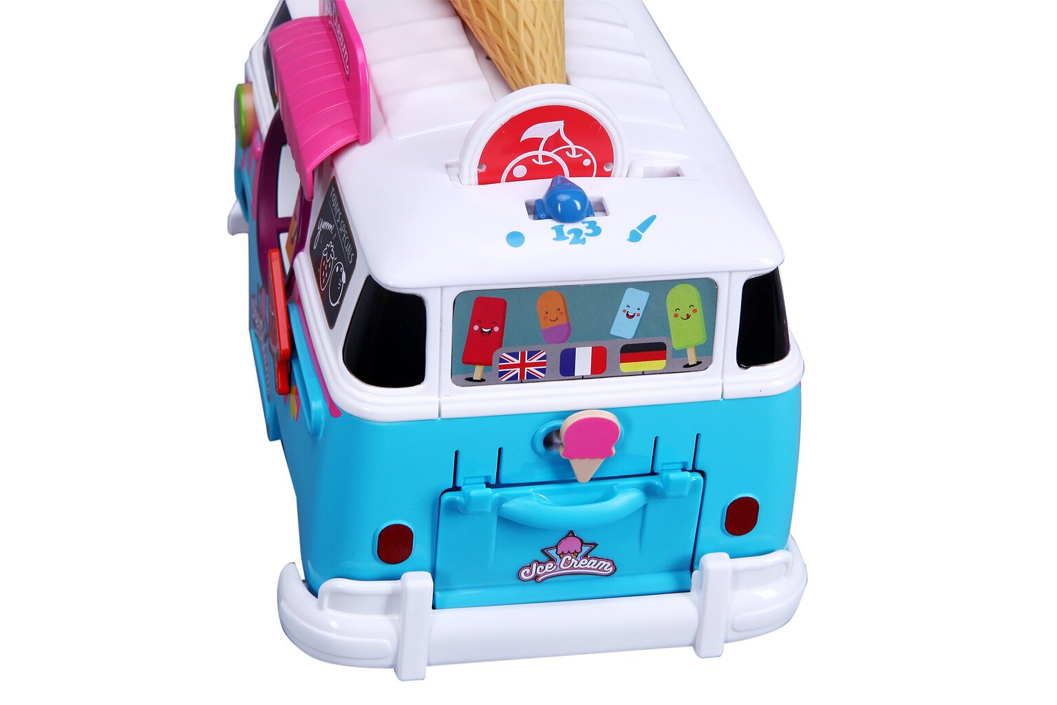 Mängubuss Bburago Junior Volkswagen Magic Ice Cream Bus, 16-88610 hind ja info | Beebide mänguasjad | hansapost.ee