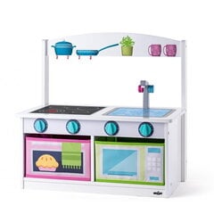Puidust kööginurk - pink 2in1 Woody, 90258 hind ja info | Beebide mänguasjad | hansapost.ee