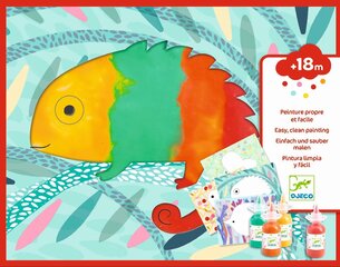 Набор для рисования Djeco DJ09878 «Пальчиковые краски» цена и информация | Игрушки для малышей | hansapost.ee