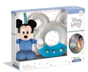 Muusikakarp öövalguse ja kaisukaga Clementoni Disney Baby Mickey цена и информация | Игрушки для малышей | hansapost.ee