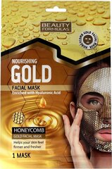 Toitev näomask Beauty Formulas Gold Honeycomb цена и информация | Маски для лица, патчи для глаз | hansapost.ee