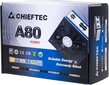 Chieftec A80 CTG-650C hind ja info | Toiteplokid | hansapost.ee