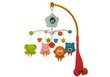 Laste muusikaline karussell Elephant Hippo Monkey punane hind ja info | Beebide mänguasjad | hansapost.ee