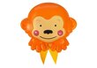 Laste muusikaline karussell Elephant Hippo Monkey punane hind ja info | Beebide mänguasjad | hansapost.ee