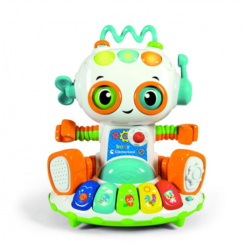 CLEMENTONI BABY interaktiivne mänguasi Baby Robot, 50371 цена и информация | Beebide mänguasjad | hansapost.ee