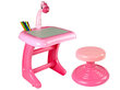 Arendav laud tooli ja projektoriga, roosa цена и информация | Arendavad laste mänguasjad | hansapost.ee