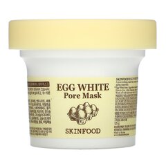 Глубокая очищающая маска для лица с глиной Skin Food Egg White Pore Mask, 125 г цена и информация | Маски для лица, патчи для глаз | hansapost.ee