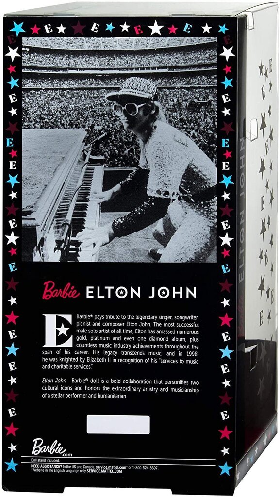 Kollektsioon Barbie inspireeritud Elton Johnist, GHT52 hind ja info | Mänguasjad tüdrukutele | hansapost.ee