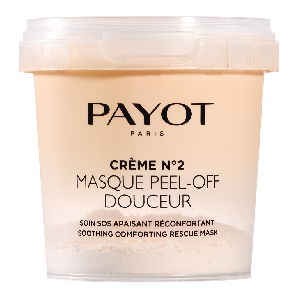 Kooriv näomask Payot Crème nº2 Masque Peel-Off Douceur naistele, 10 g цена и информация | Näomaskid ja silmamaskid | hansapost.ee
