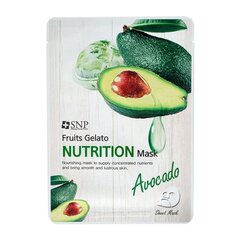 Toitev leht-näomask SNP Fruits Gelato Nutrition Mask, 25ml hind ja info | Näomaskid ja silmamaskid | hansapost.ee