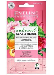 Niisutav näomask Eveline Clay&Herbs, 8 ml hind ja info | Näomaskid ja silmamaskid | hansapost.ee