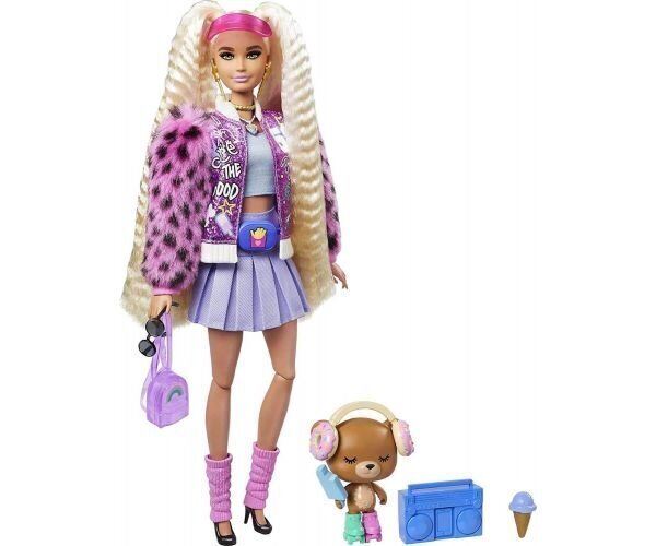 Barbie® Extra nukk blond GYJ77 цена и информация | Mänguasjad tüdrukutele | hansapost.ee