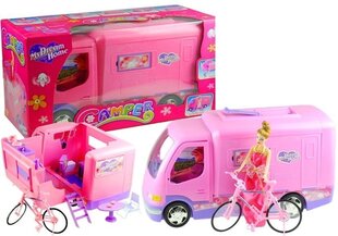 Roosa matkaauto koos nukurattaga hind ja info | Mänguasjad tüdrukutele | hansapost.ee