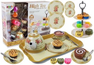 Teetasside komplekt High Tea magustoitude ja muude lisanditega цена и информация | Игрушки для девочек | hansapost.ee